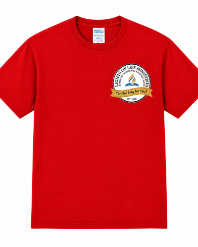 Lights Of Life Ministries Shirt in Red Look