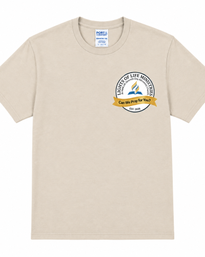 Lights Of Life Ministries Shirt in Sandy Look