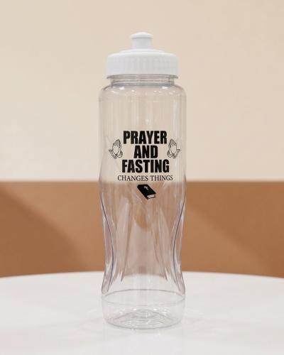 Lights Of Life Ministries Water Bottle in White Look