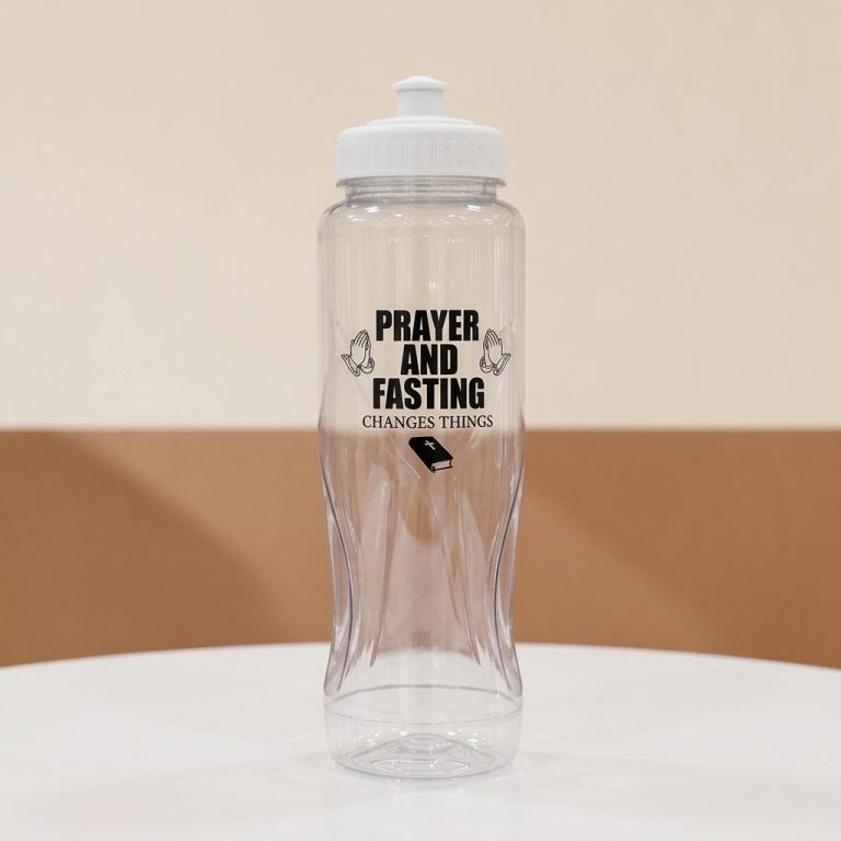 Lights Of Life Ministries Water Bottle in White Look